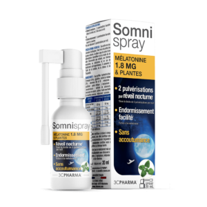 3CPHARMA-SOMNISPRAY-MELATONINE ET PLANTE