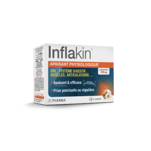 INFLAKIN - APAISANT PHYSIOLOGIQUE - 30 COMPRIMES - 3CPHARMA