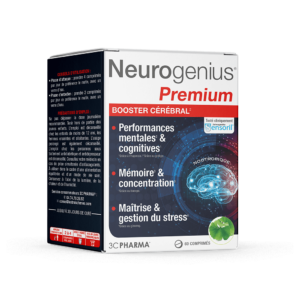 NEUROGENIUS PREMIUM - 60 COMPRIMES - 3CPHARMA