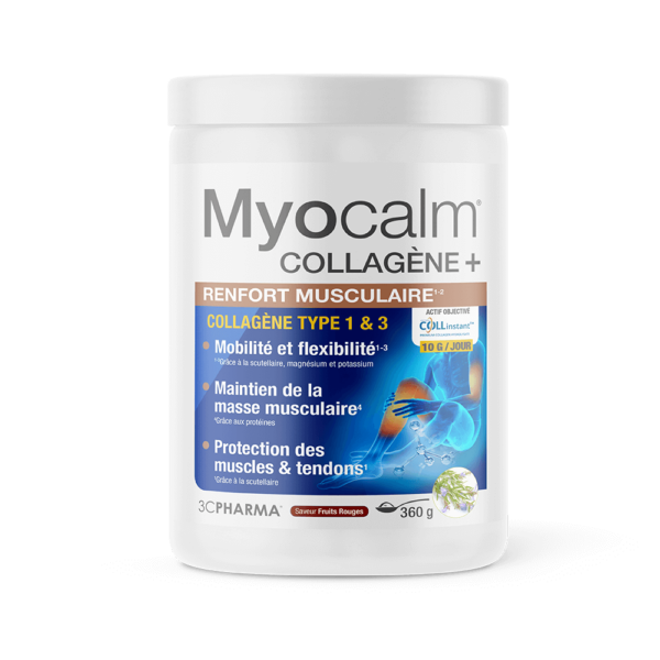 MYOCALM COLLAGENE - RENFORT MUSCULAIRE - 3CPHARMA