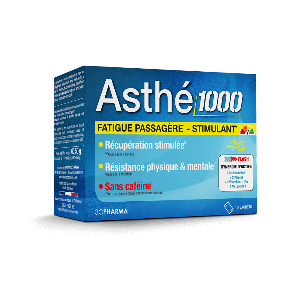 ASTHE 1000 - FATIGUE PASSAGERE - 3C PHARMA