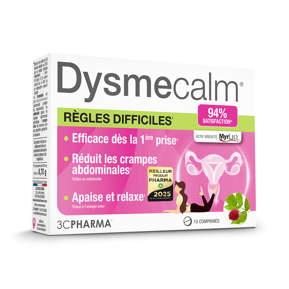 DYSMECALM - RÈGLES DIFFICILES - 3CPHARMA