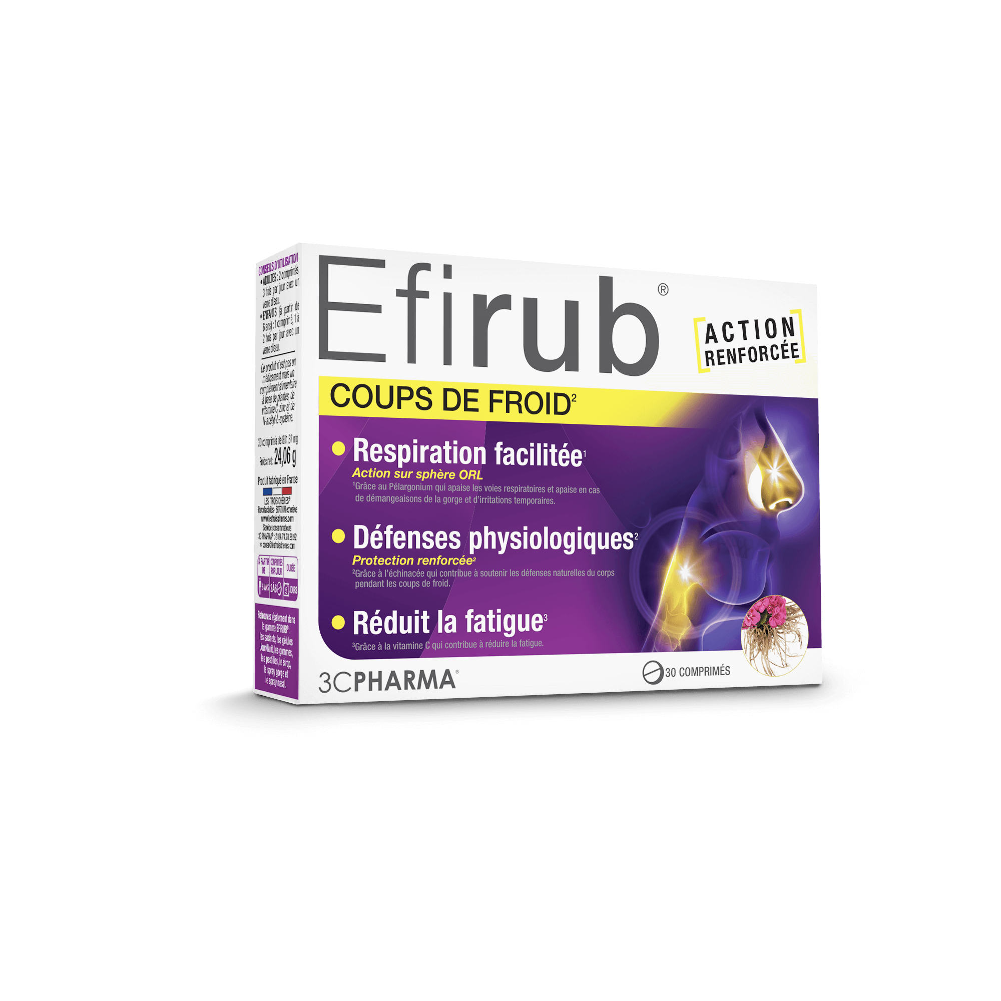 EFIRUB - COUPS DE FROID - 3C PHARMA