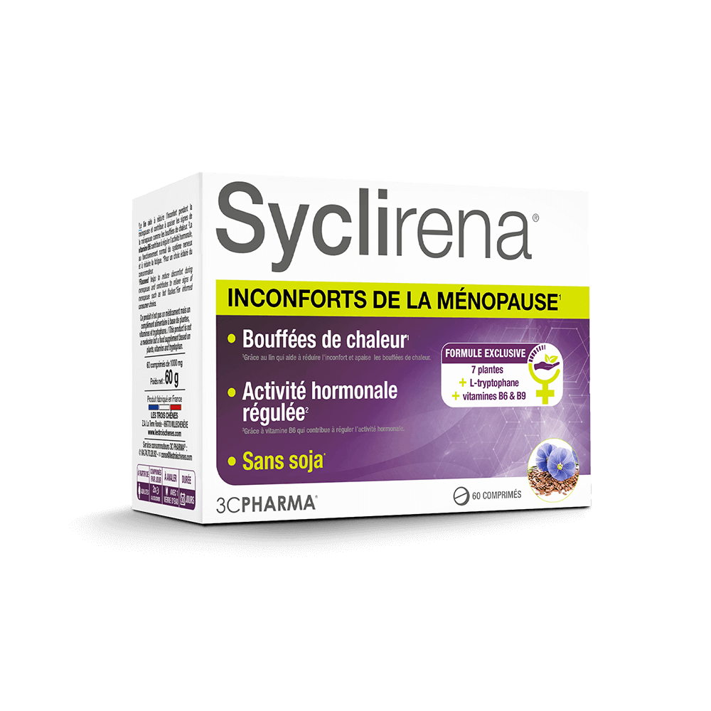 SYCLIRENA -INCONFORTS MENOPAUSE - 3CPHARMA