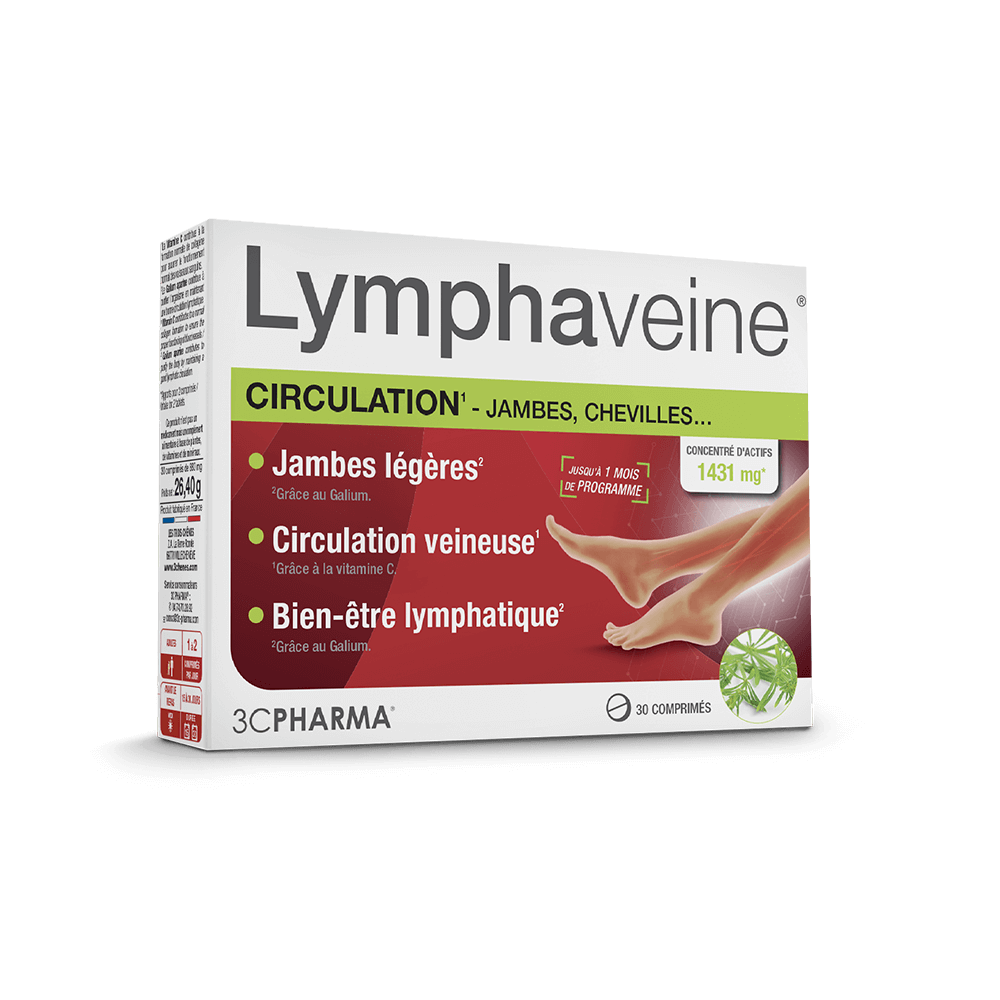 LYMPHAVEINE CIRCULATION - 30 COMPRIMES - 3CPHARMA