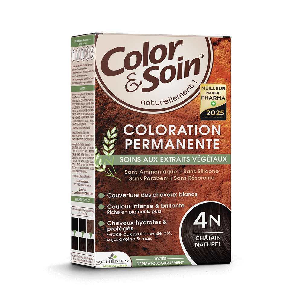 4N - CHATAIN NATUREL - COLOR&SOIN