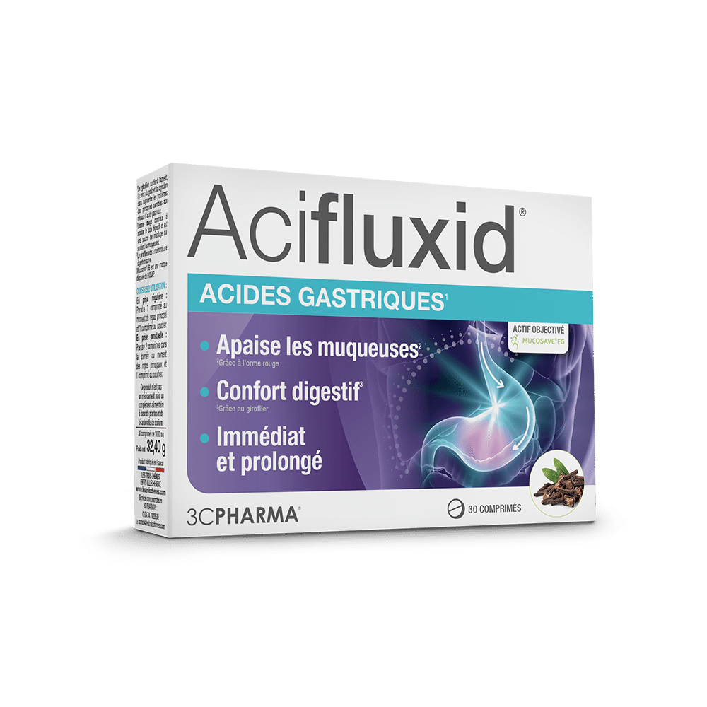 ACIFLUXID - 3CPHARMA - ACIDES GASTRIQUES