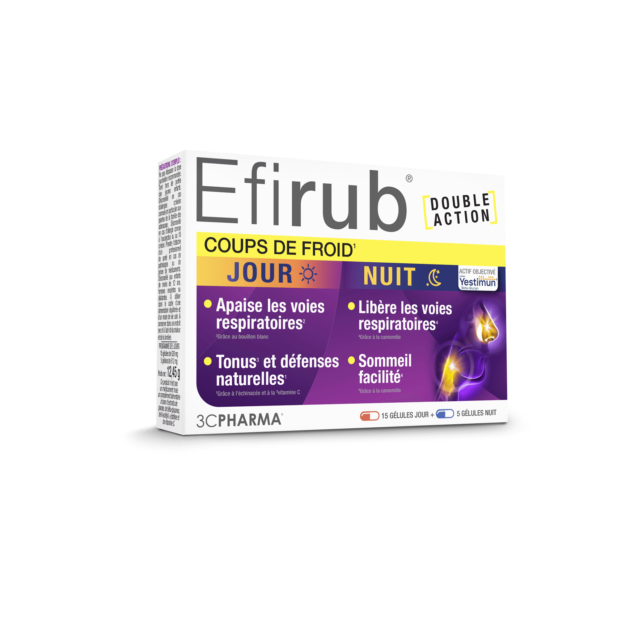 EFIRUB - JOUR NUIT - COUPS DE FROID - 3C PHARMA