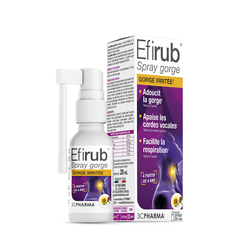 EFIRUB SPRAY GORGE - 3C PHARMA