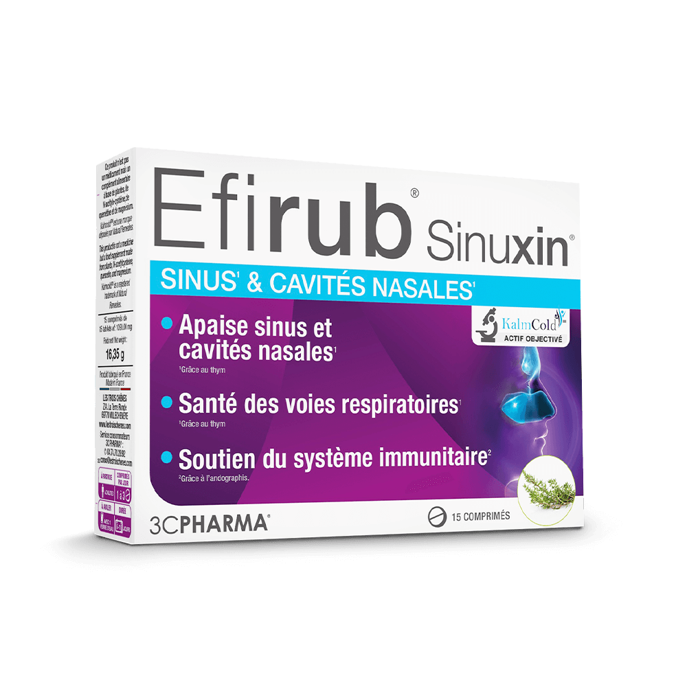 EFIRUB SINUXIN - COMPRIMES - 3CPHARMA