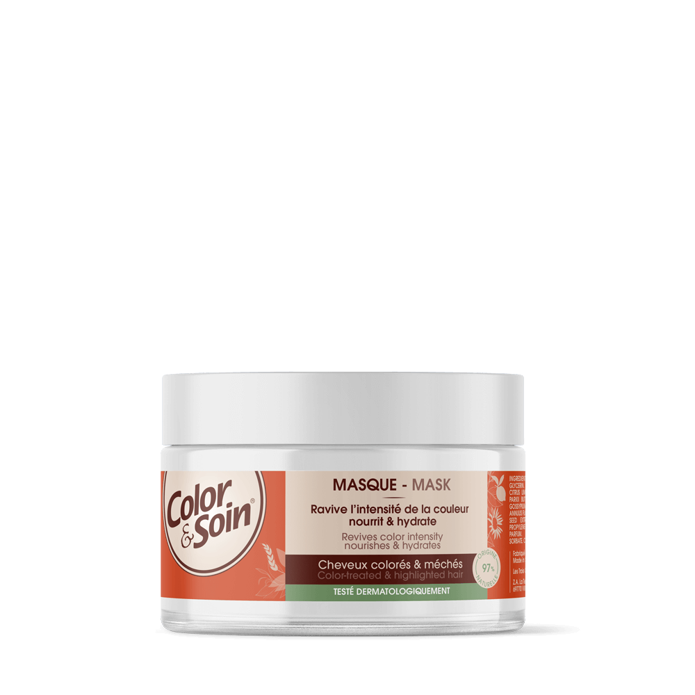 MASQUE CHEVEUX COLORES & MECHES - COLOR&SOIN