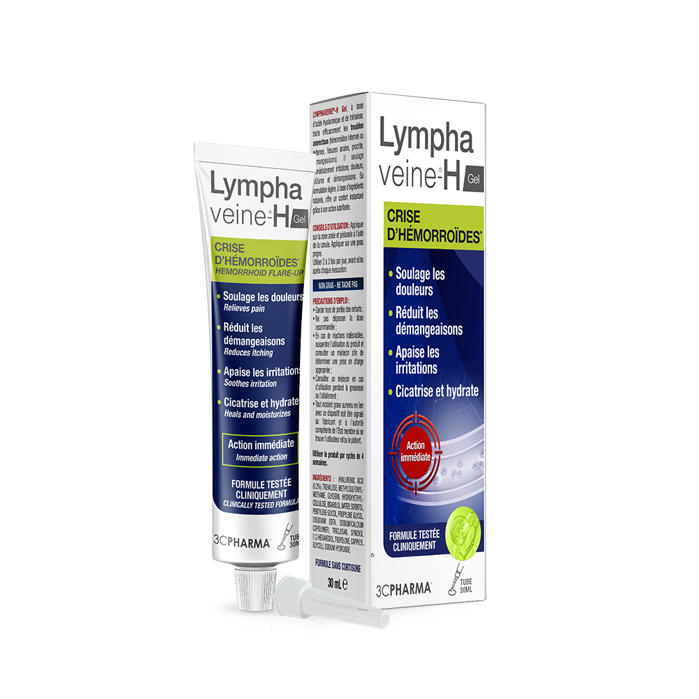 LYMPHAVEINE HEMORROIDES GEL - 3CPHARMA