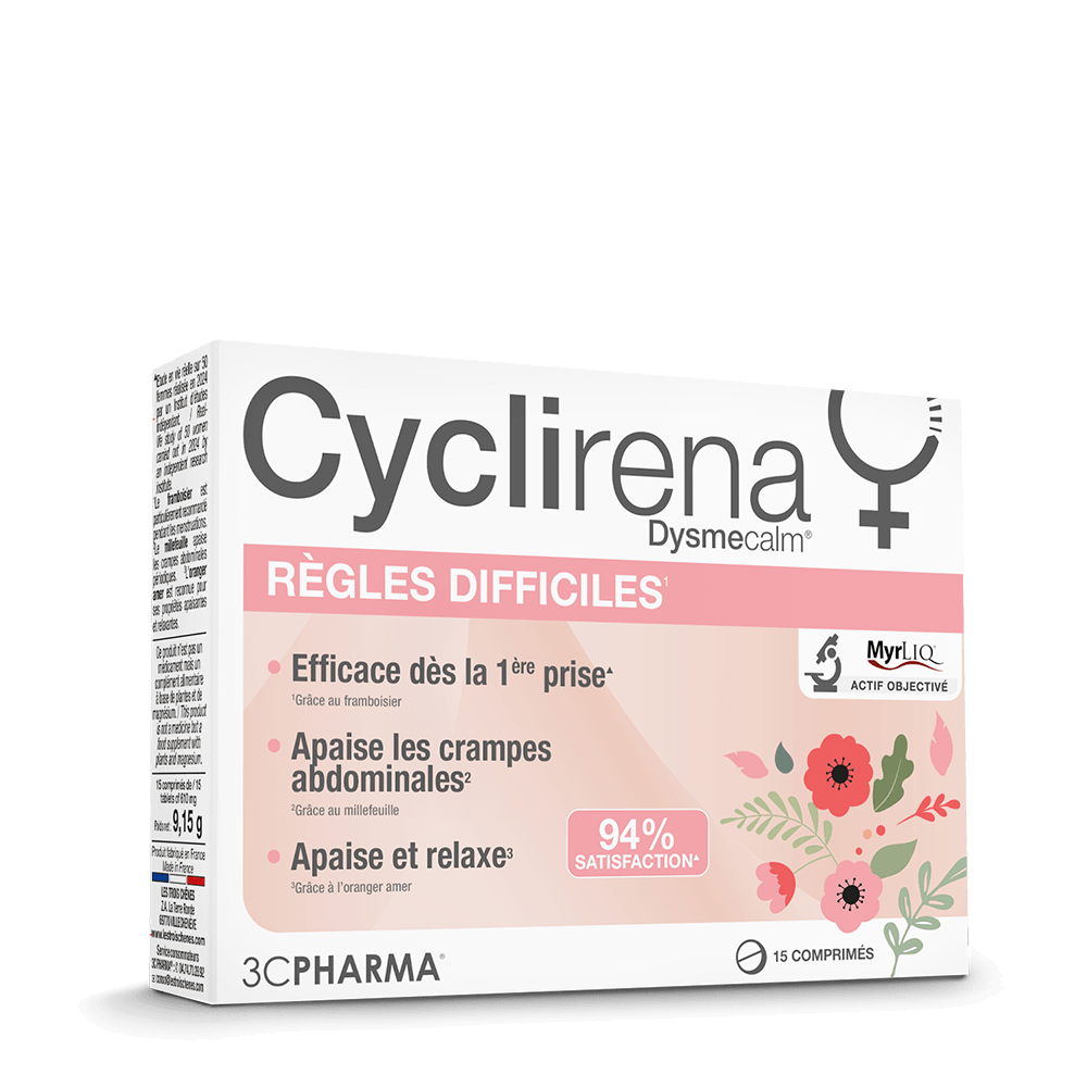 3CP-CYCLIRENA-REGLES-DIFFICLES-COMPRIMES Phyto