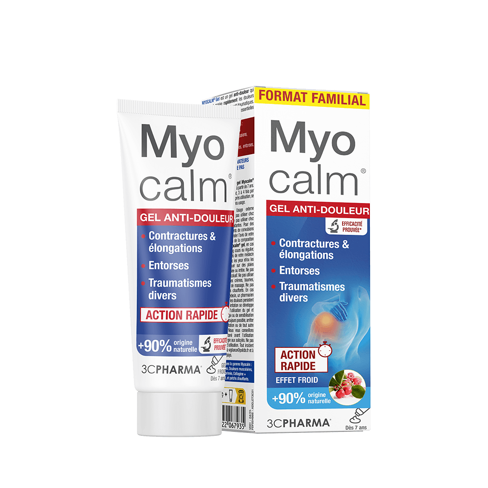 MYOCALM GEL - ANTI DOULEUR - 3C PHARMA