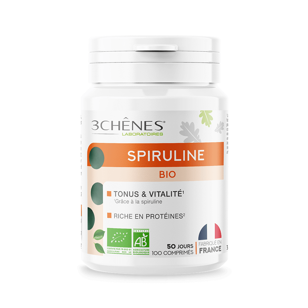 SPIRULINE BIO - COMPRIMÉS - 3CHÊNES