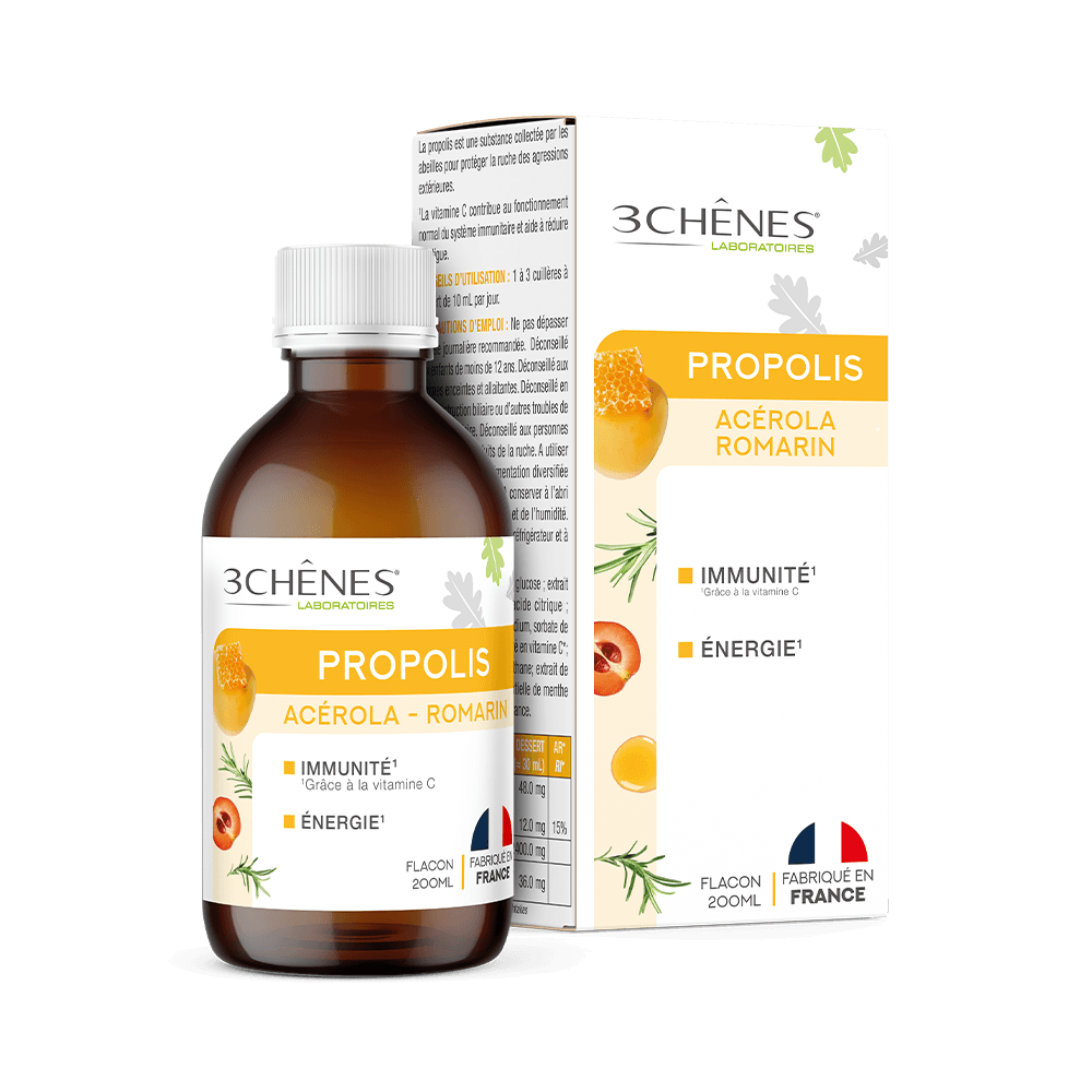 PROPOLIS SIROP -IMMUNITE - 3CHÊNES