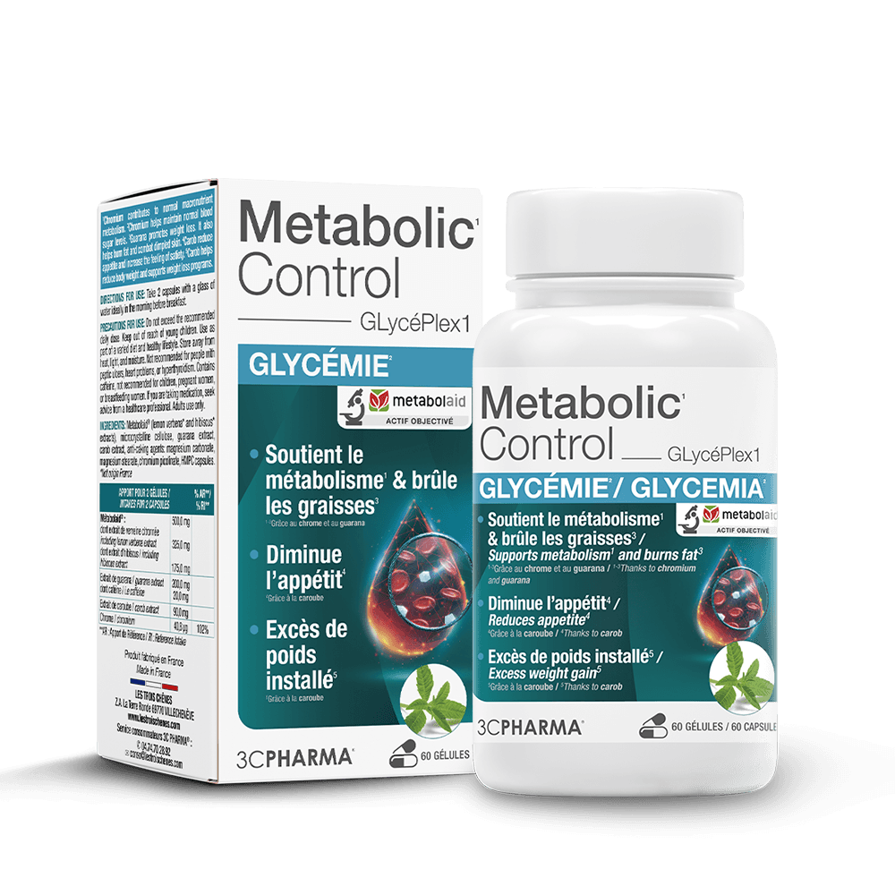 METABOLIC CONTROL - GLYCÉMIE - 3CPHARMA