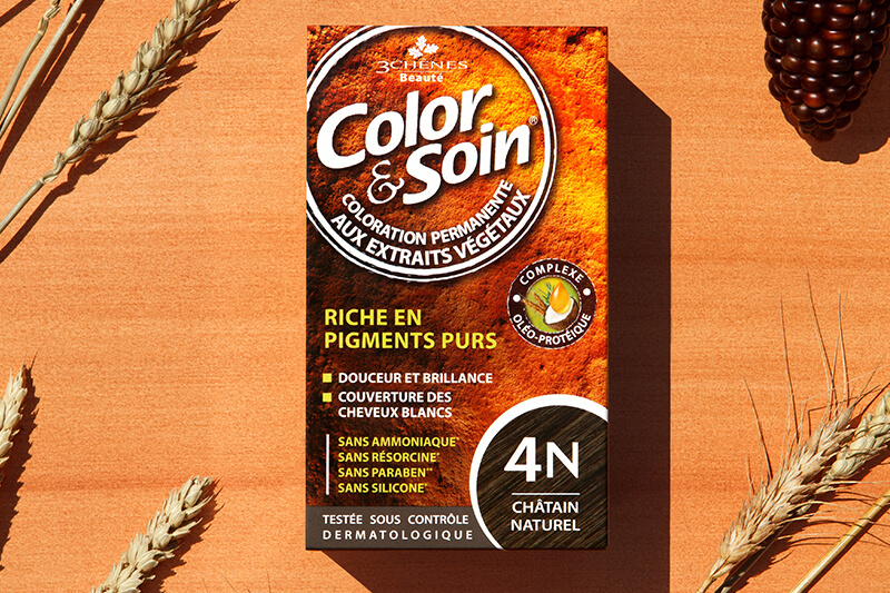 Color & Soin Packshot Coloration permanente aux extraits végétaux